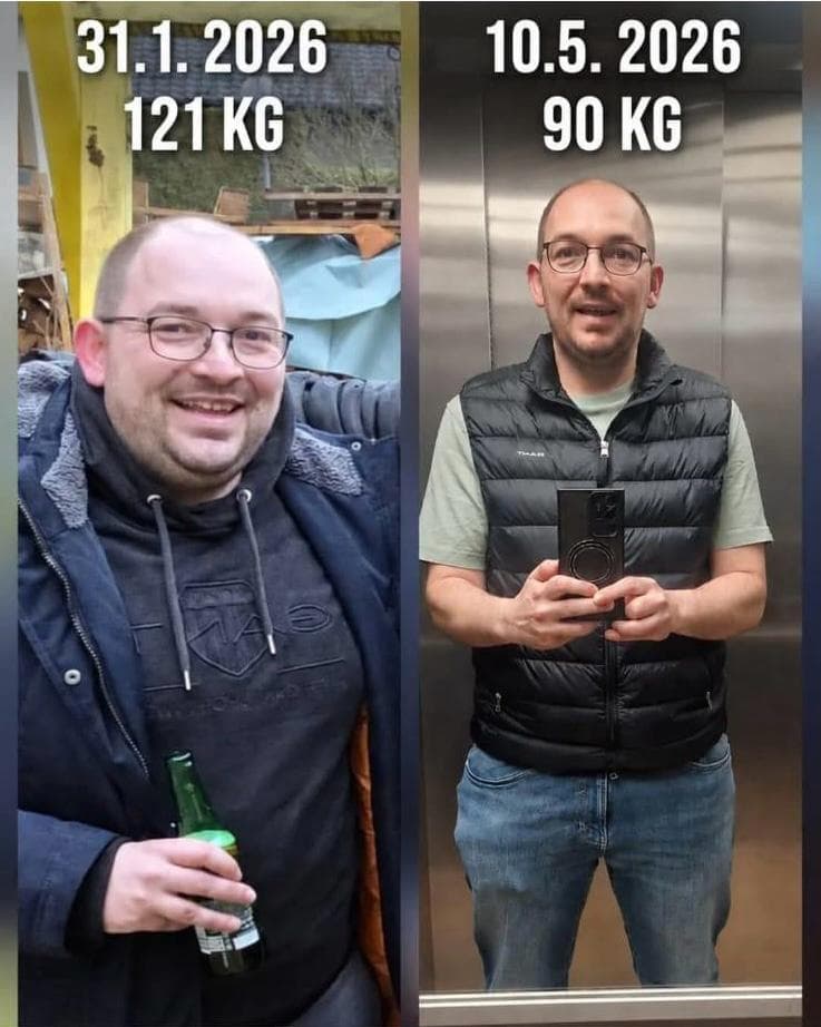 Transformacija - 121kg do 90kg